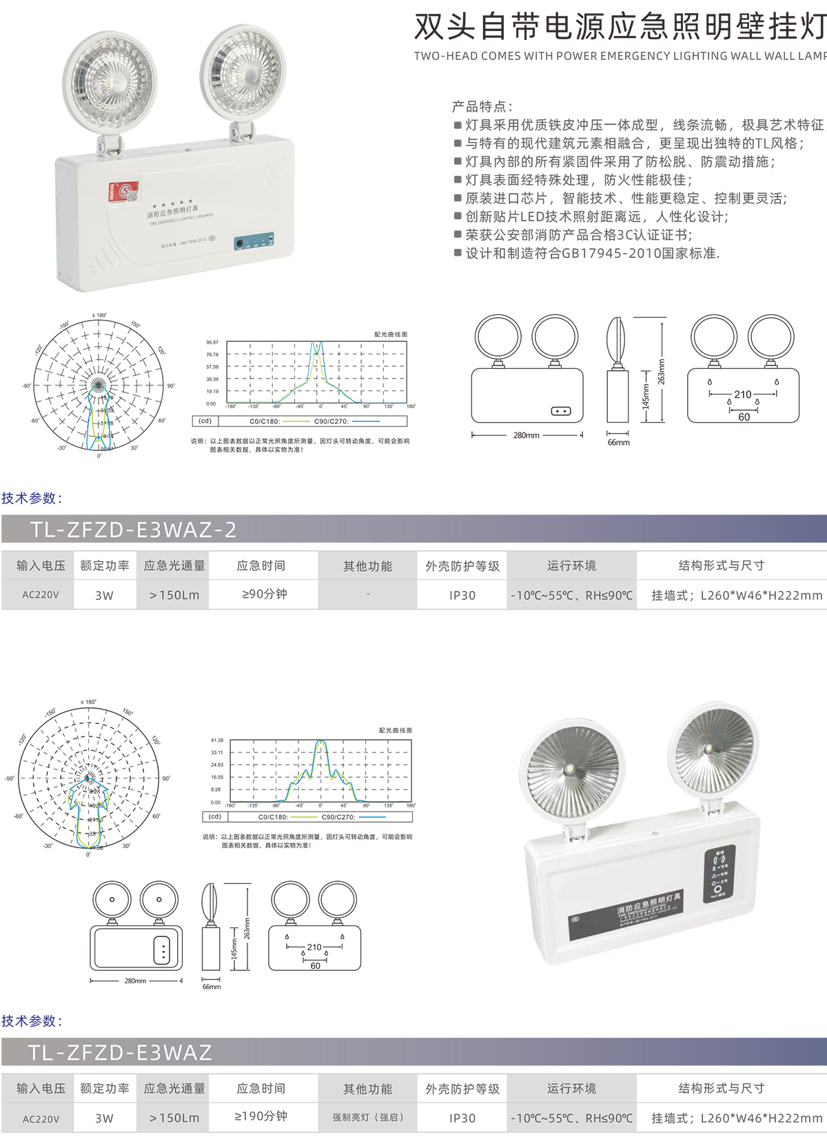 双头自带电源应急照明壁挂灯-2.png